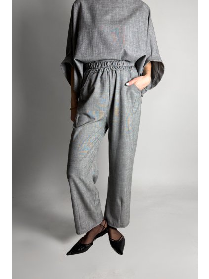 Kalhoty Melange Grey