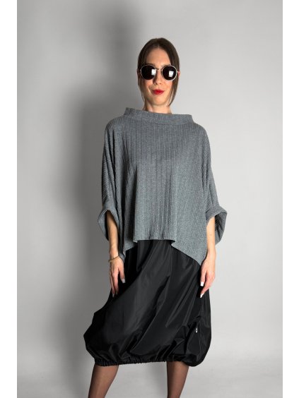 Kimono | Halenka Pattern  Dark Grey