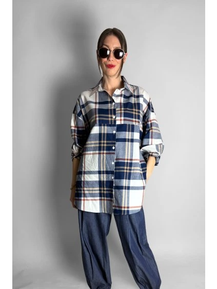Károvaná košile Street Blue