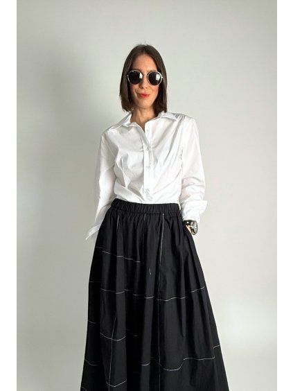 Basic košile Slim White