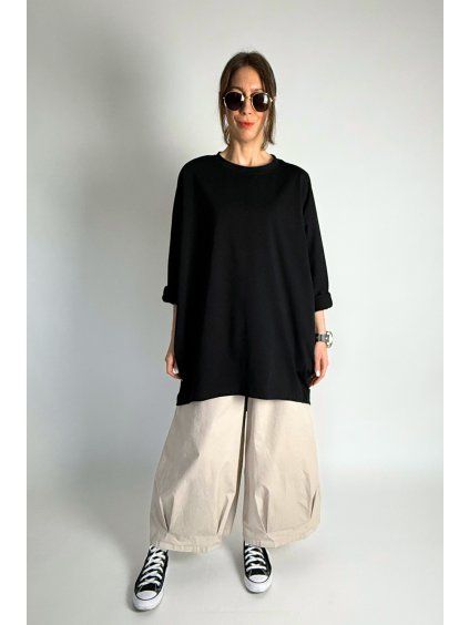 Oversize light Tunika | Top Liri Black