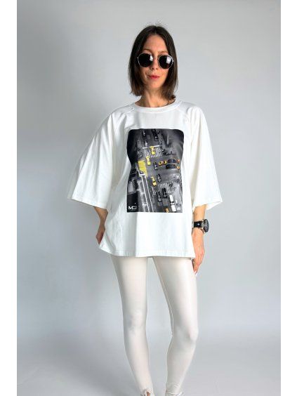 Tričko Crossroad White