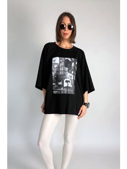 Tričko Crosswalk Signal Black