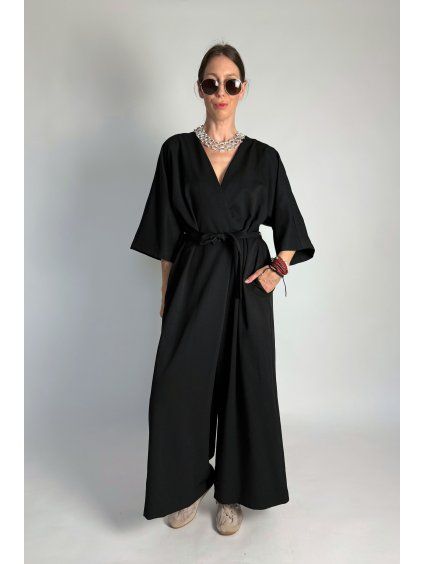 Overal  Structured Black