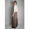 Sukně Ruffle Brown