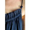 Šaty Dark Blue Beaded