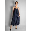Šaty Dark Blue Beaded