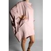 Šaty kimono MCO Dark pudr pink