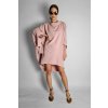 Šaty kimono MCO Dark pudr pink