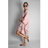 Šaty kimono MCO Dark pudr pink