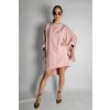 Šaty kimono MCO Dark pudr pink