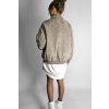 Bomber Autunno Chic Oversize Beige