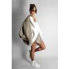 Bomber Autunno Chic Oversize Beige