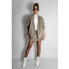 Bomber Autunno Chic Oversize Beige