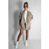 Bomber Autunno Chic Oversize Beige