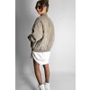 Bomber Autunno Chic Oversize Beige