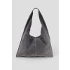 Maxi čtvercová shopperka Grigio scuro