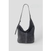 Shopper kabelka se šikmým střihem Grigio scuro