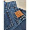 Denim kalhoty Dark Blue