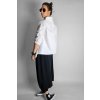 Basic šikmá košile Glamour White
