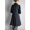 Asymetrická Vesta Melange Dark grey
