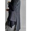 Asymetrická Vesta Melange Dark grey