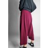Baggy kalhoty Orta Bordo