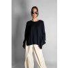Vlněný Top Sia Black