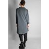 Mikina | Top s dlouhým zadním dílem Dark Grey