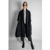 Kardigan z gázové bavlny Black