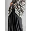 Kostkovaná košile Adiva Cream | Black