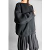 Oversize Mikina | Top Vita  Black