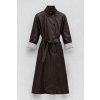 Koženkový Trench | Kabát Chocolate