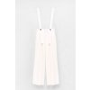 Kalhoty Salopette White