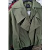 Krátký Trench Milano Double Collar Khaki
