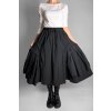 Sukně s Paper efektem Black