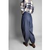 Kalhoty Barrel Cotton Dark Denim