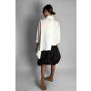 Asymetrická košile se zipem Ivory