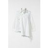Asymetrická košile se zipem Ivory