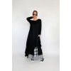 Maxi Asymetrická Tunika | Šaty Black