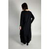 Maxi Asymetrická Tunika | Šaty Black