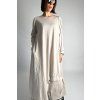 Maxi Asymetrická Tunika | Šaty Beige