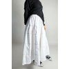 Maxi Kalhoty Grid Lines White