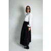 Maxi Kalhoty Grid Lines Black
