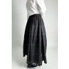 Maxi Kalhoty Grid Lines Black