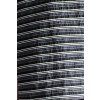 Violet Stripe Kimono Black | White