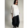 Mušelínové kimono Black line