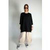 Oversize light Tunika | Top Liri Black