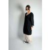 Oversize Mikina | Šaty s výstřihem Black