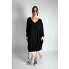 Oversize Mikina | Šaty s výstřihem Black